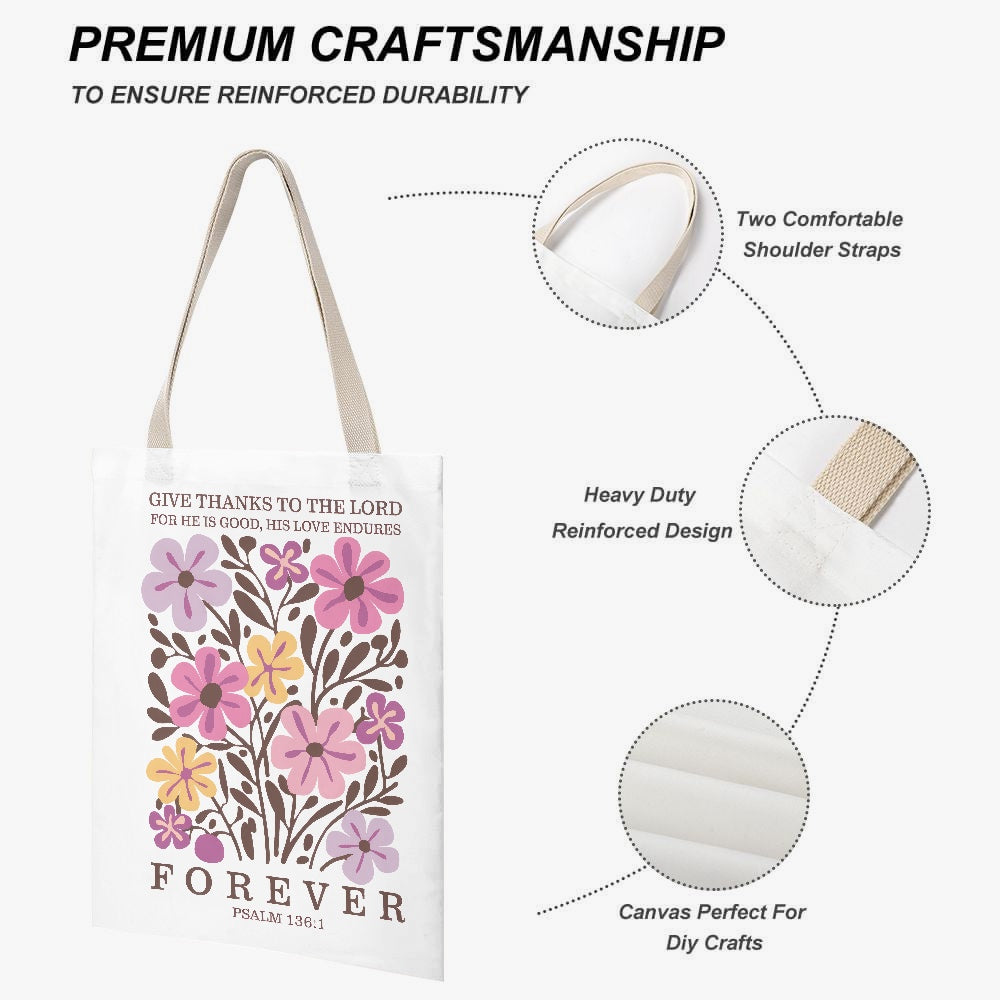 FOREVER Canvas Tote Bag - furevermama