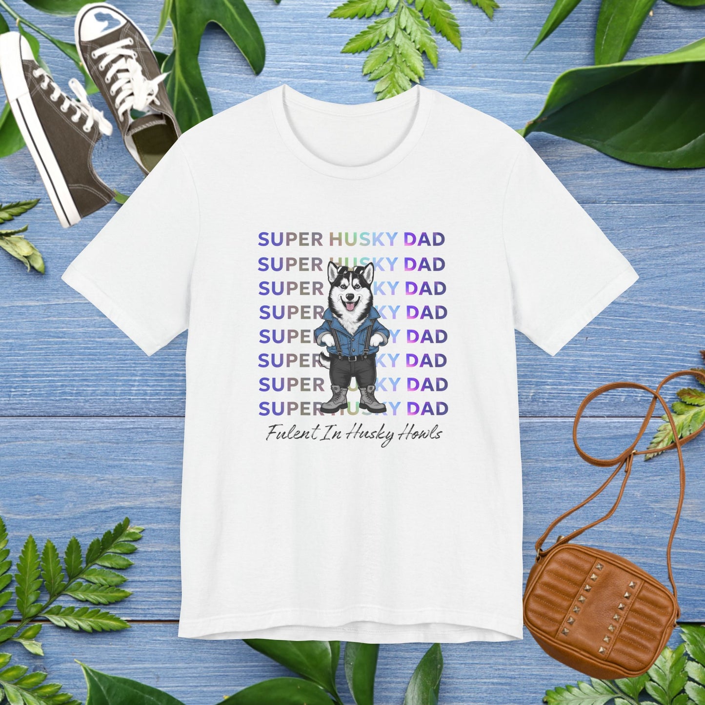 Super Husky Dad T-Shirt - furevermama