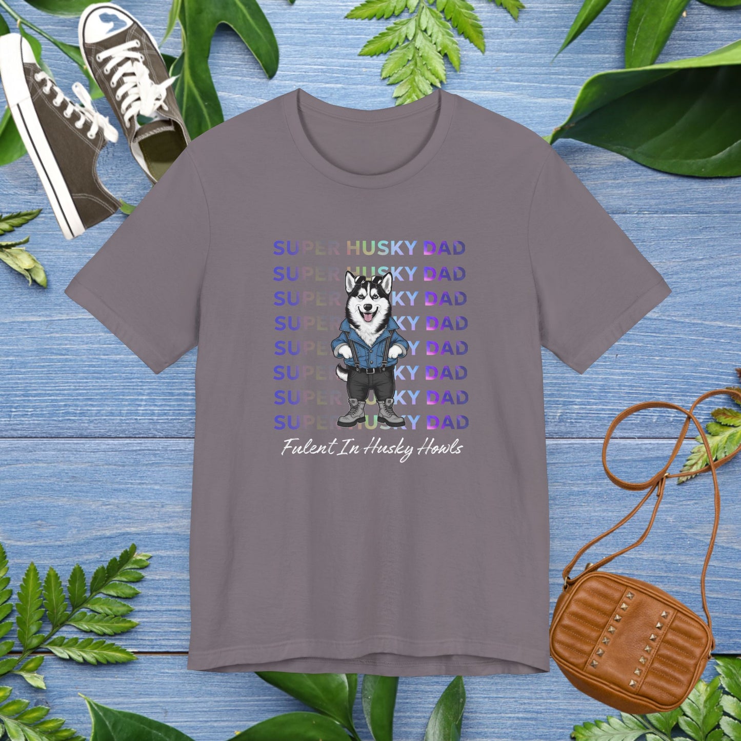 Super Husky Dad T-Shirt - furevermama