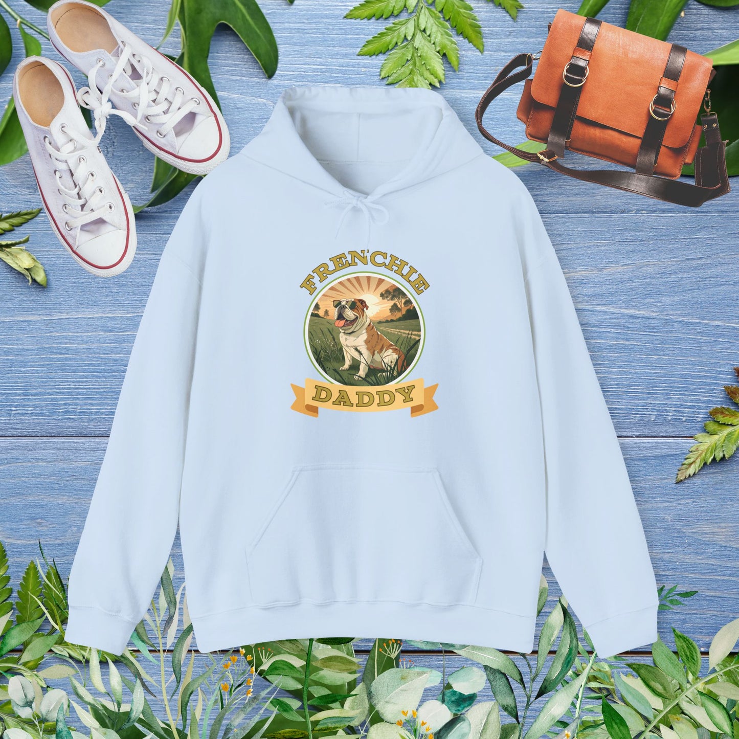 Best Frenchie Daddy Hoodie - furevermama
