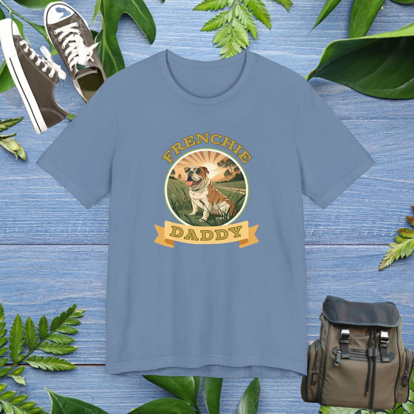 Best Frenchie Daddy T-Shirt - furevermama