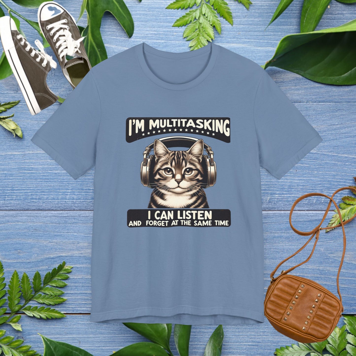 Multi-Tasking Cat Jersey Tee - furevermama