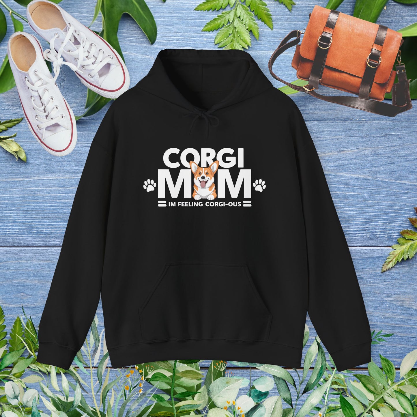Corgi Mom Unisex Hoodie - furevermama