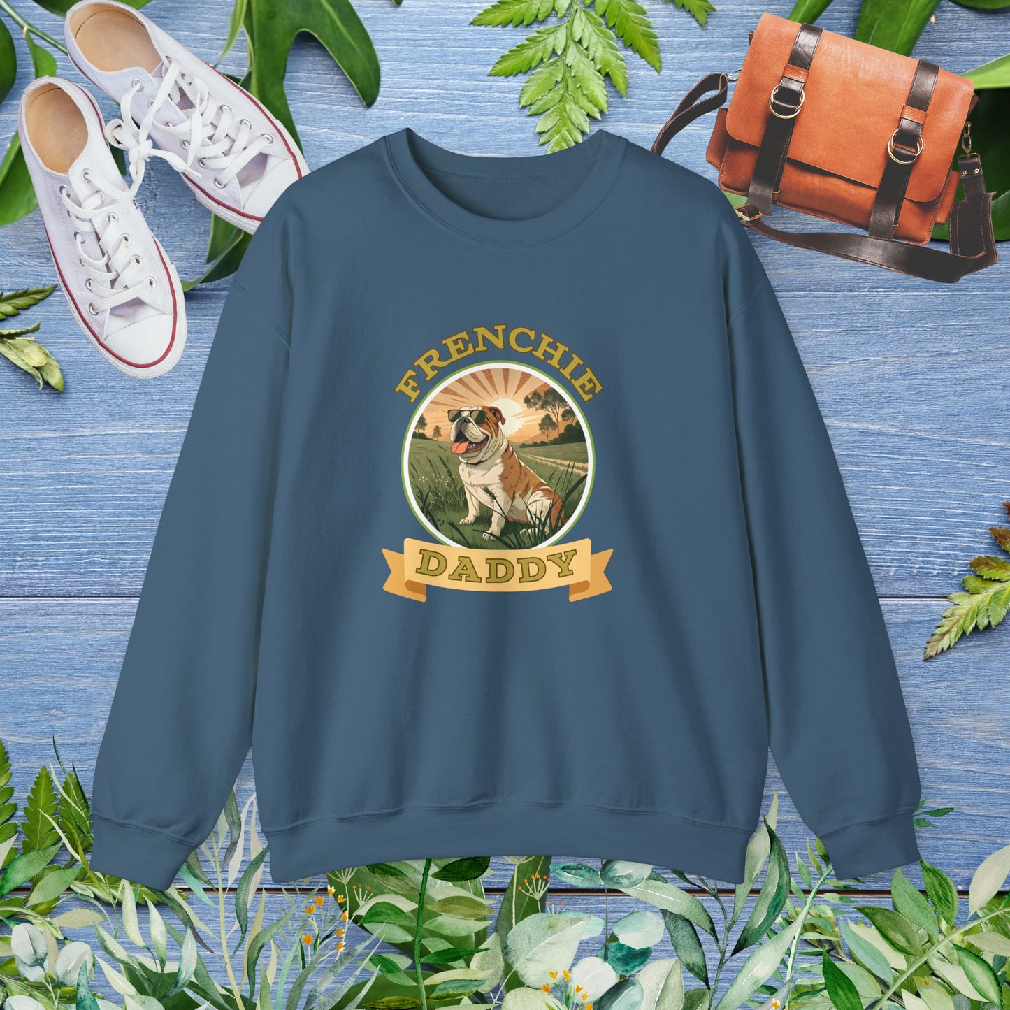 Frenchie Daddy Sweatshirt - furevermama