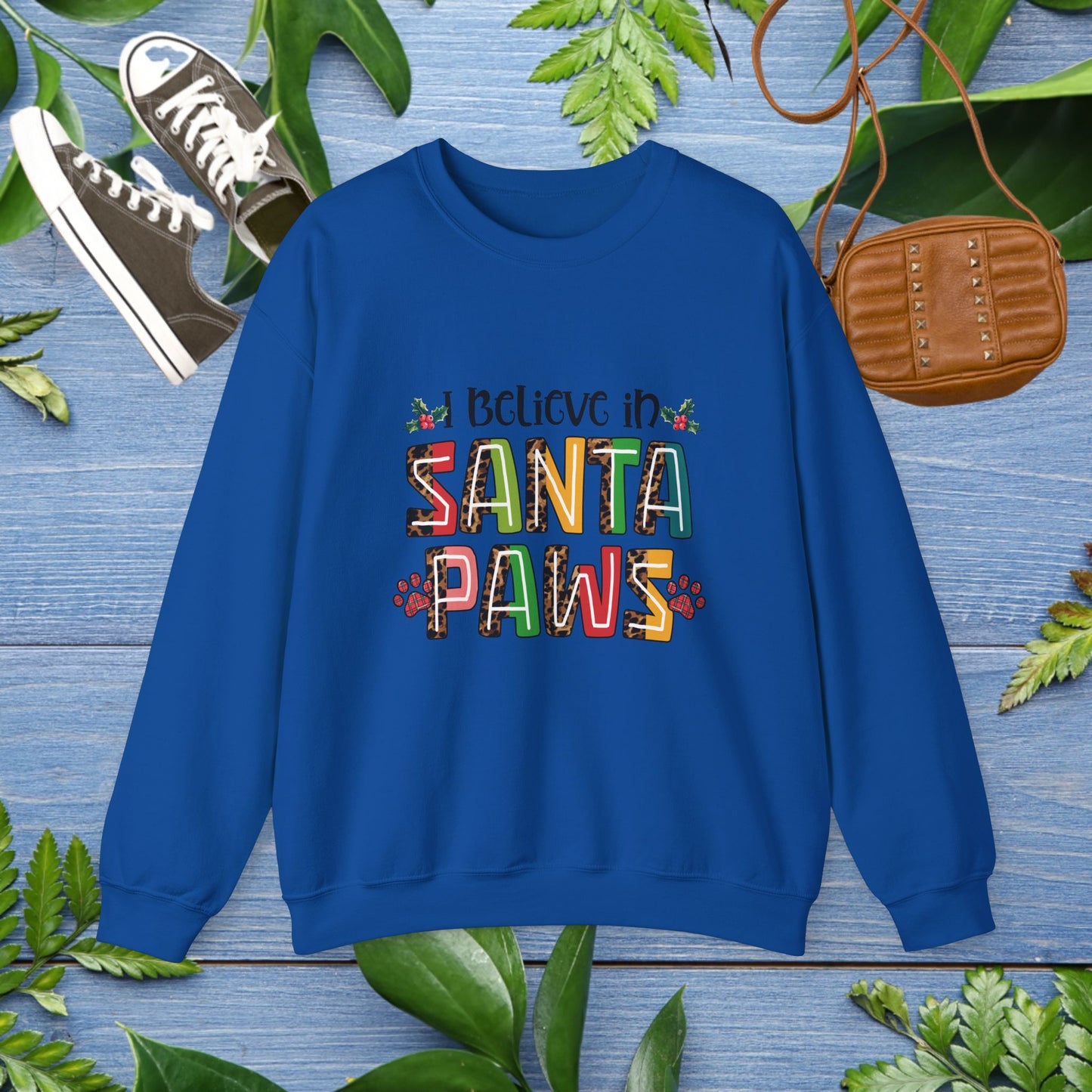 I Believe In Santa Paws Unisex Sweatshirt - furevermama