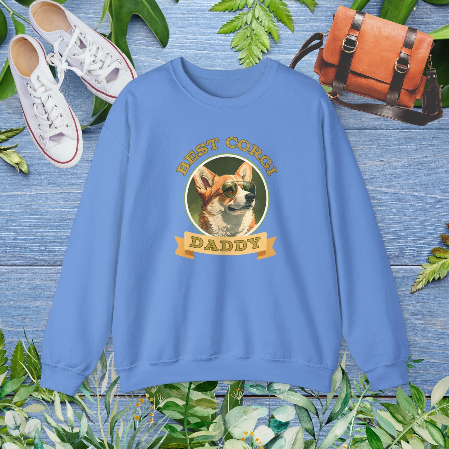 Best Corgi Daddy Ever Sweatshirt - furevermama