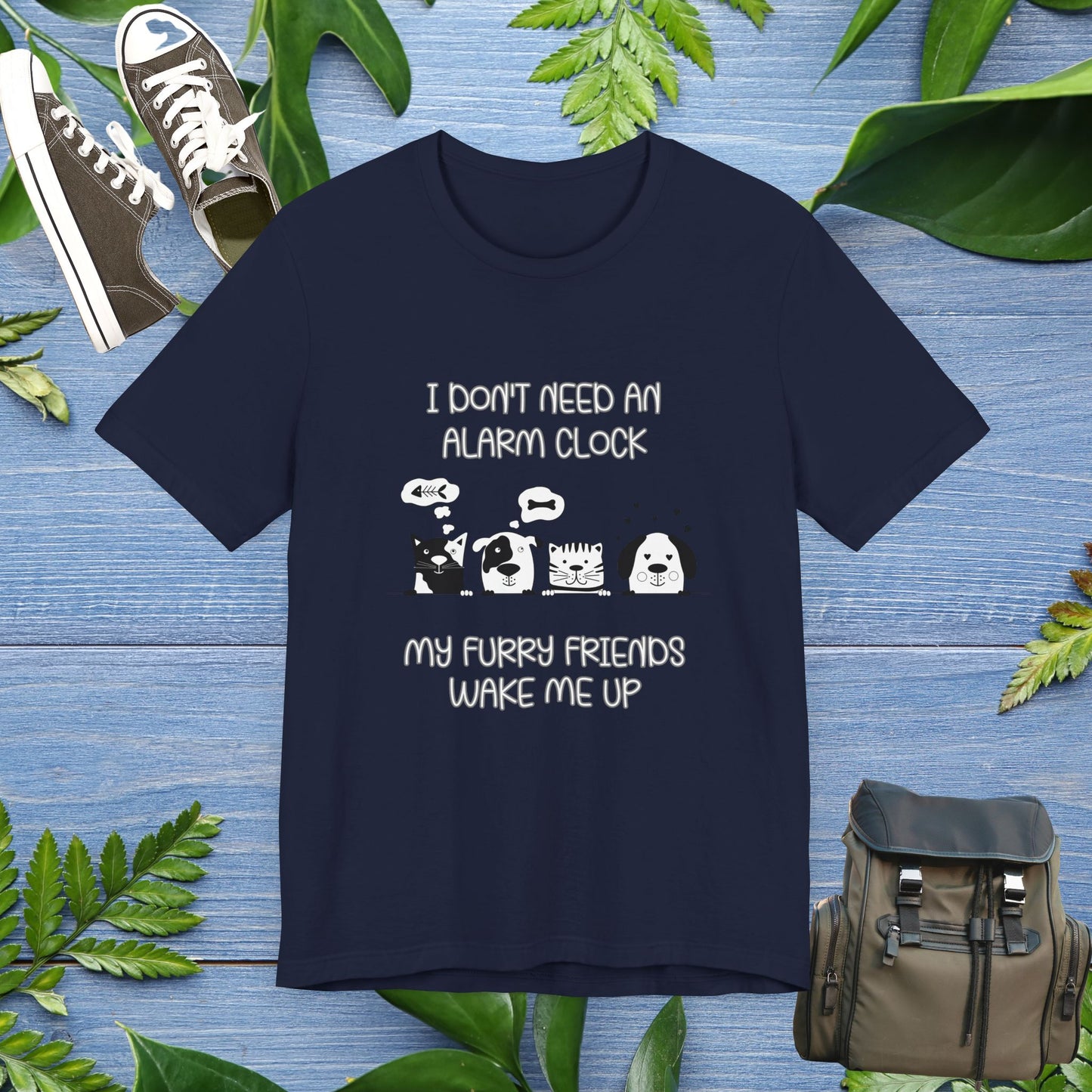 My Furry Friends Wake Me Up Unisex Tee - furevermama