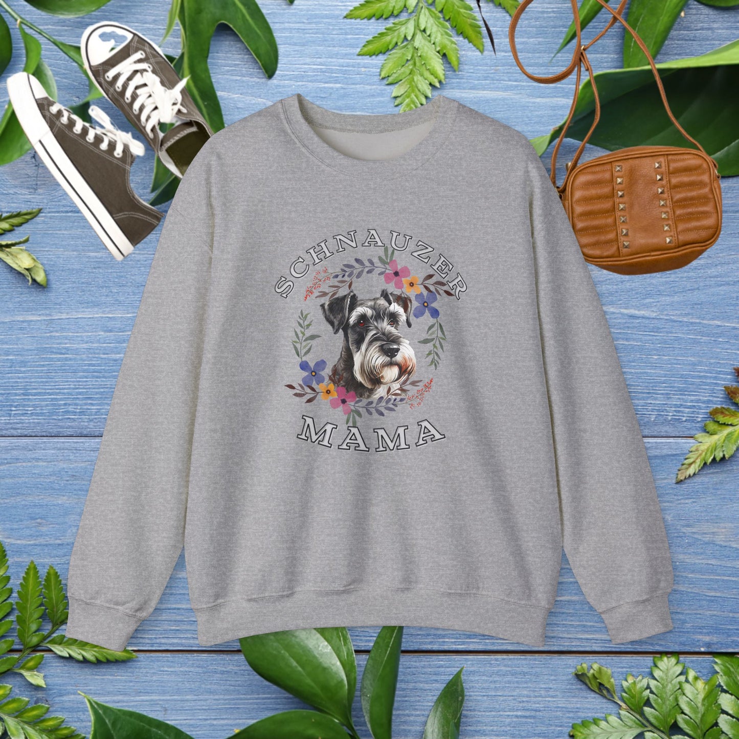 Schnauzer Mama Sweatshirt - furevermama