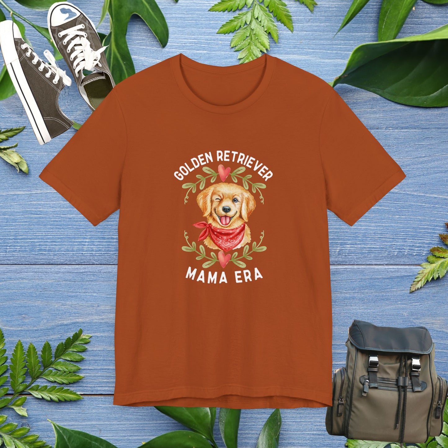 Golden Retriever MaMa Era T-Shirt - furevermama