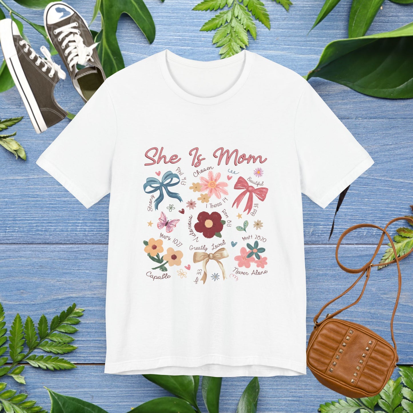 Mom T-Shirt - She is Mom Design