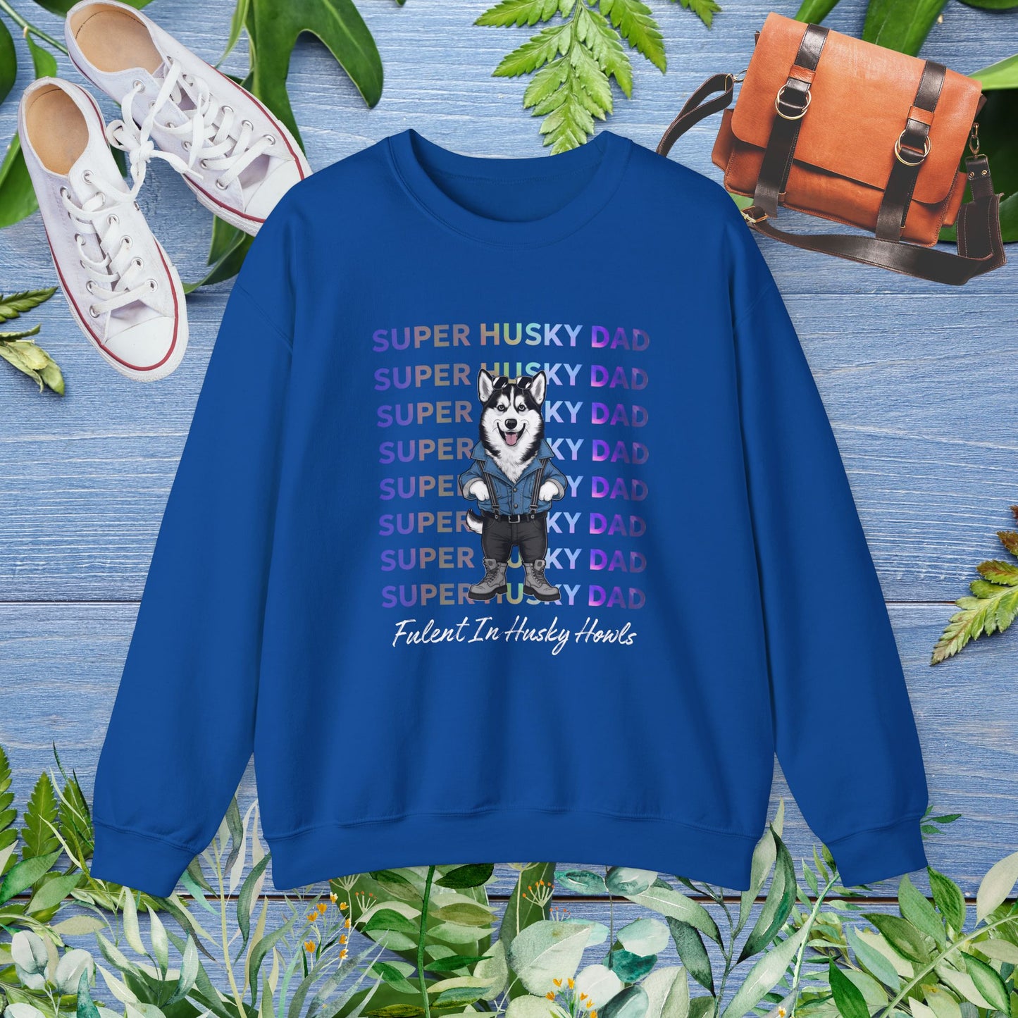 Husky Dad Sweatshirt - furevermama