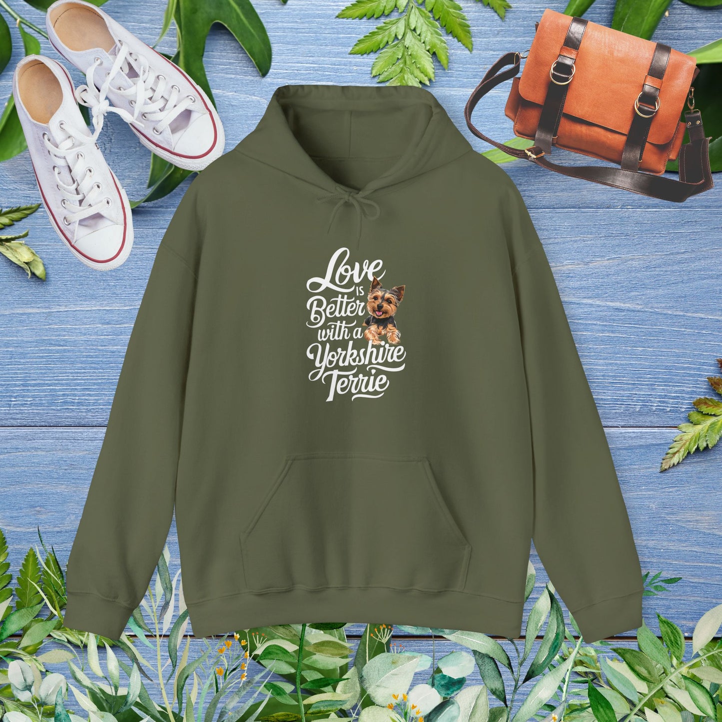 Life Is Better With Terrier Yorkshire Unisex Hoodie - furevermama