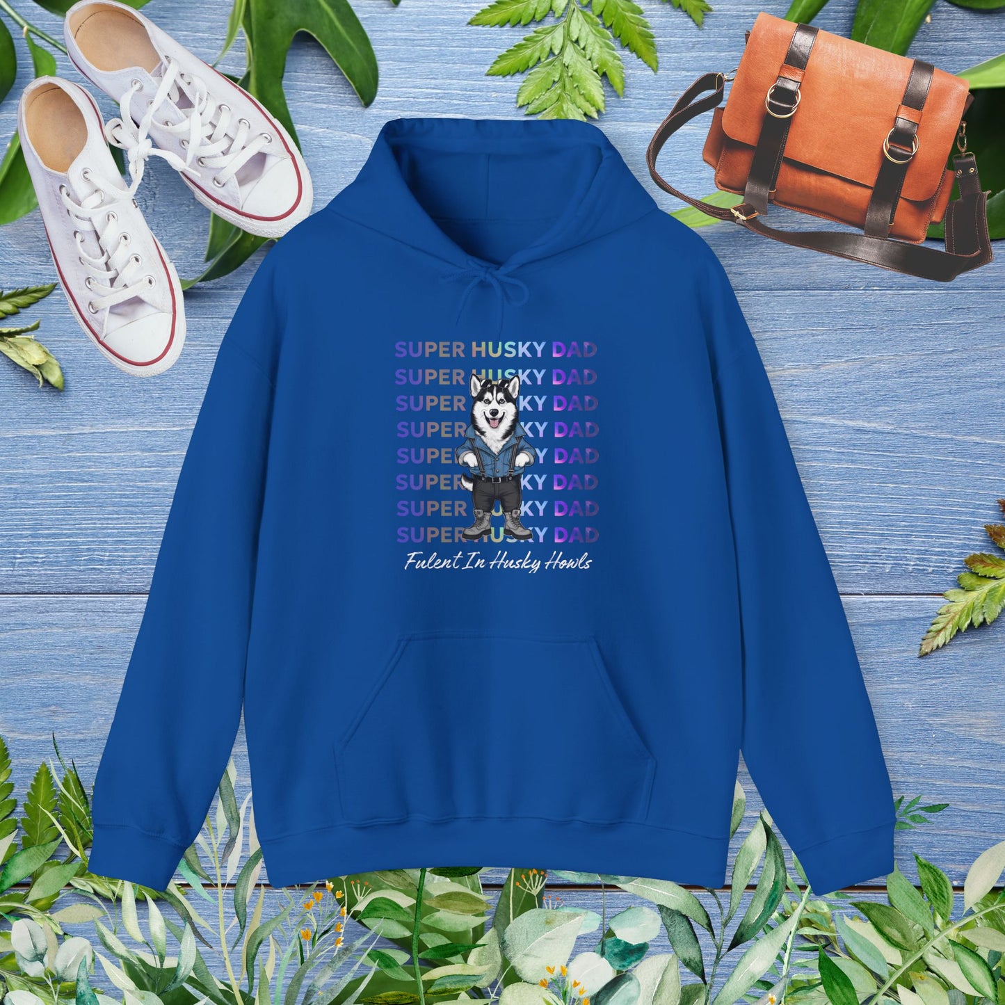 Super Husky Dad Hoodie - furevermama