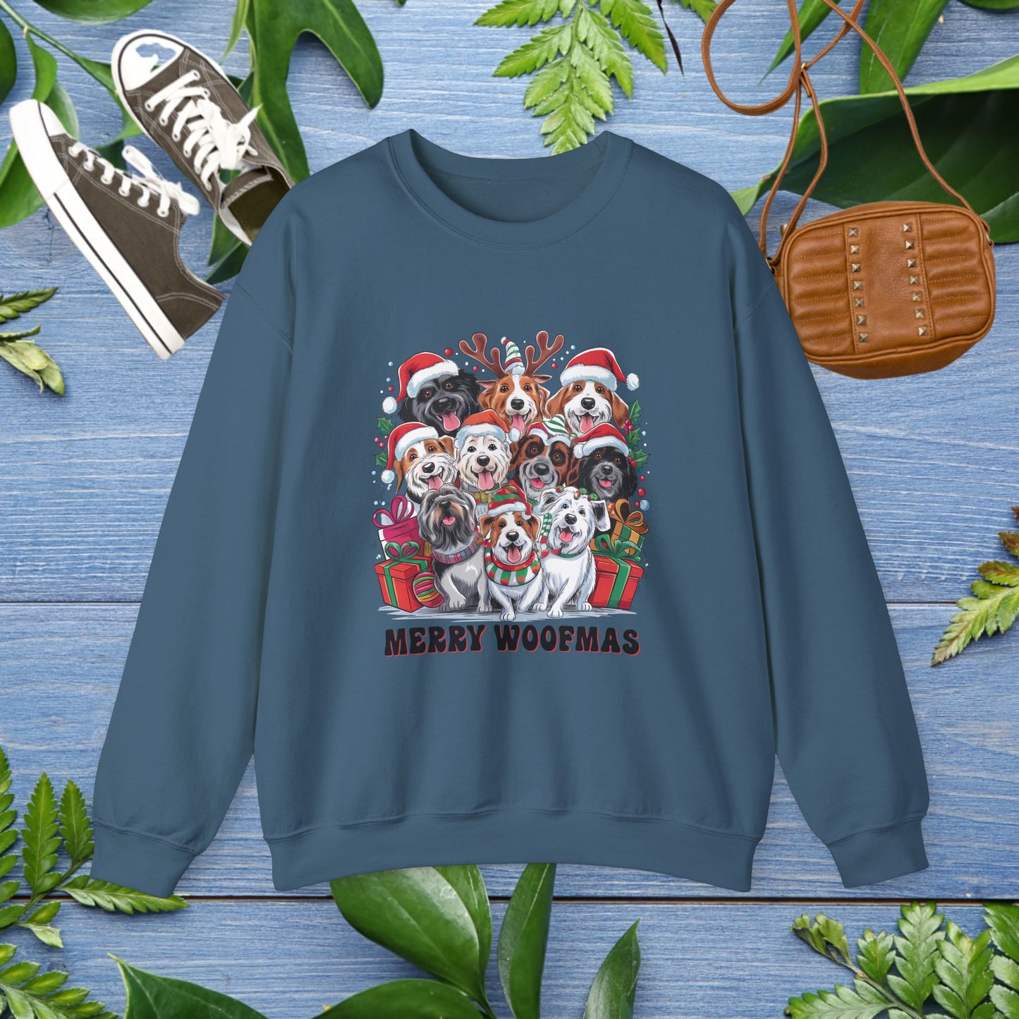 Merry Woofmas Unisex Sweatshirt - furevermama