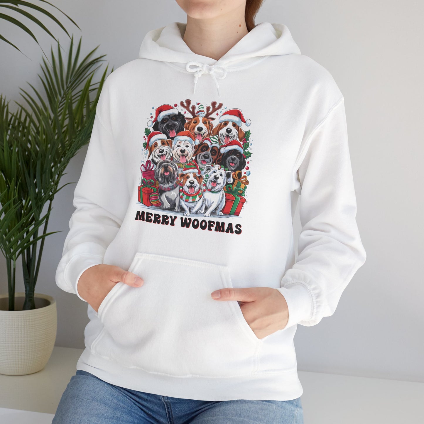 Merry Woofmas Unisex Hoodie - furevermama