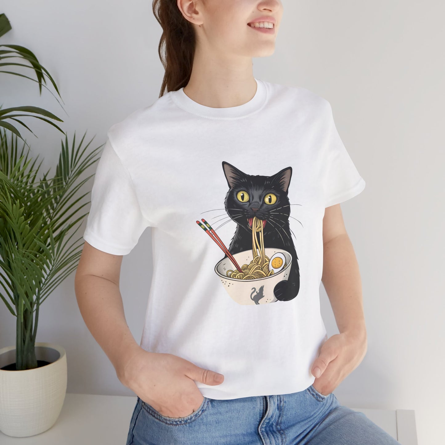 Cat Eating My Ramen T-Shirt - furevermama