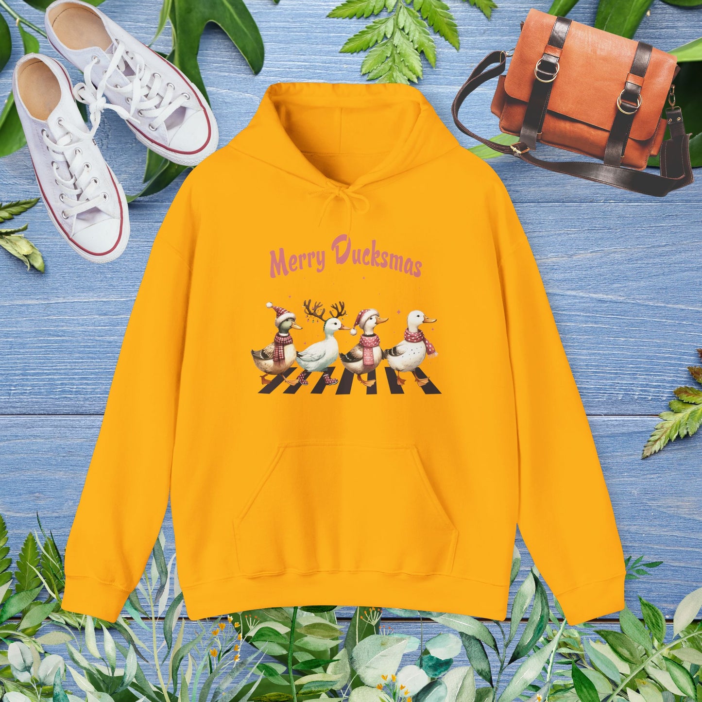 Merry Ducksmas Hoodie Sweatshirt - furevermama