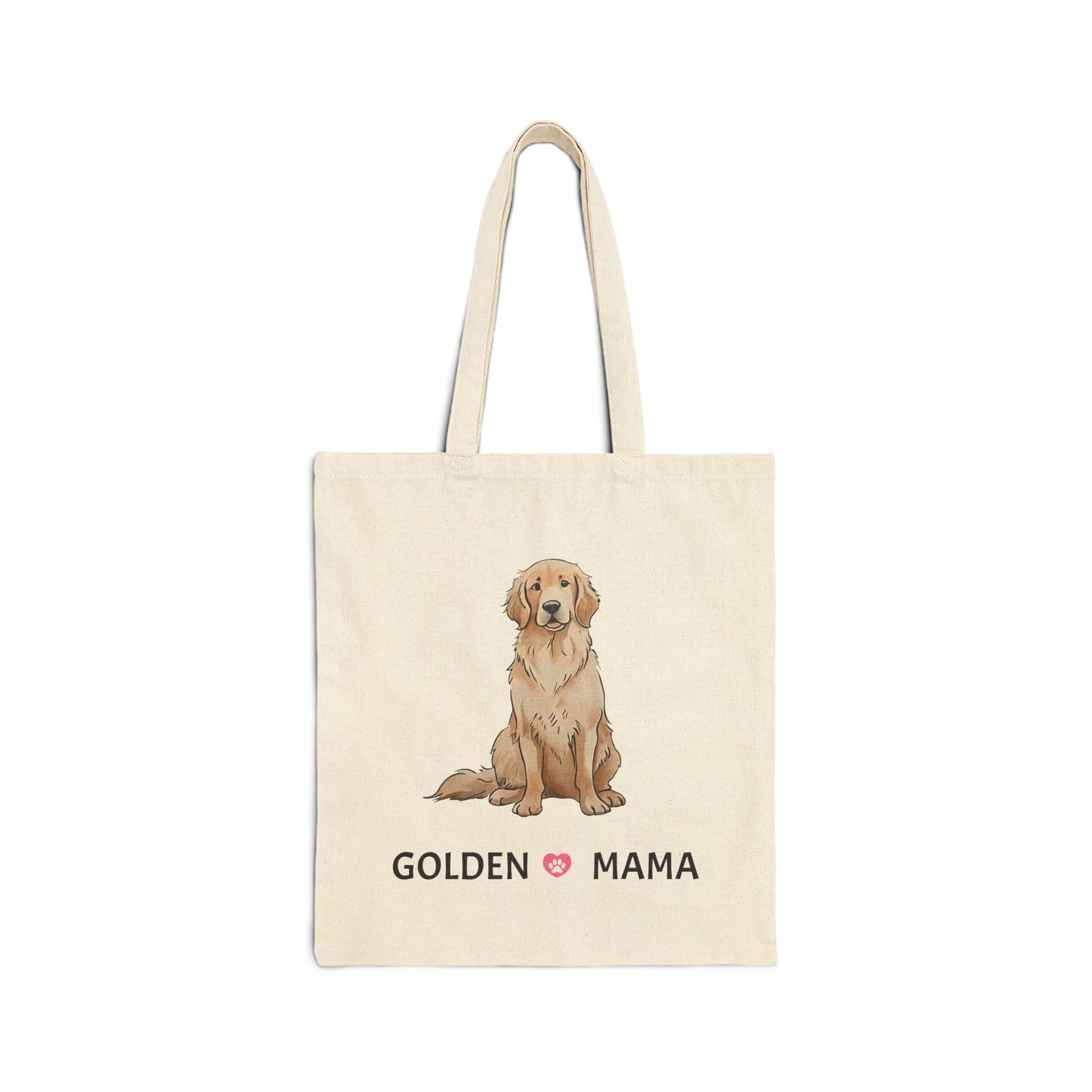 Tote Bag - Golden Retriever 'Golden Loves Mama' - furevermama