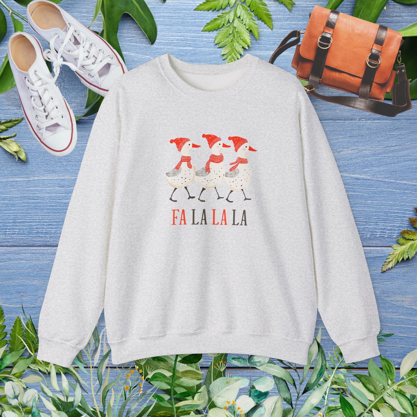 Christmas FALAFALA ducks Unisex Sweatshirt - furevermama