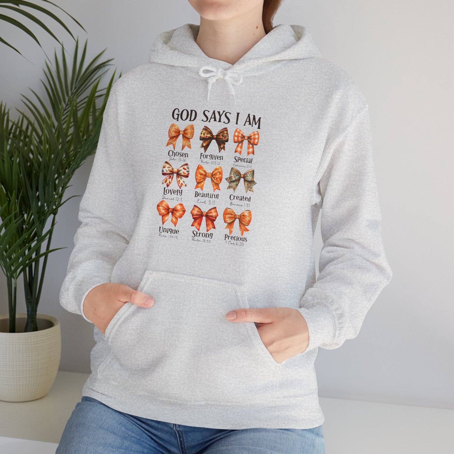 God Says I Am Unisex Hoodie - furevermama