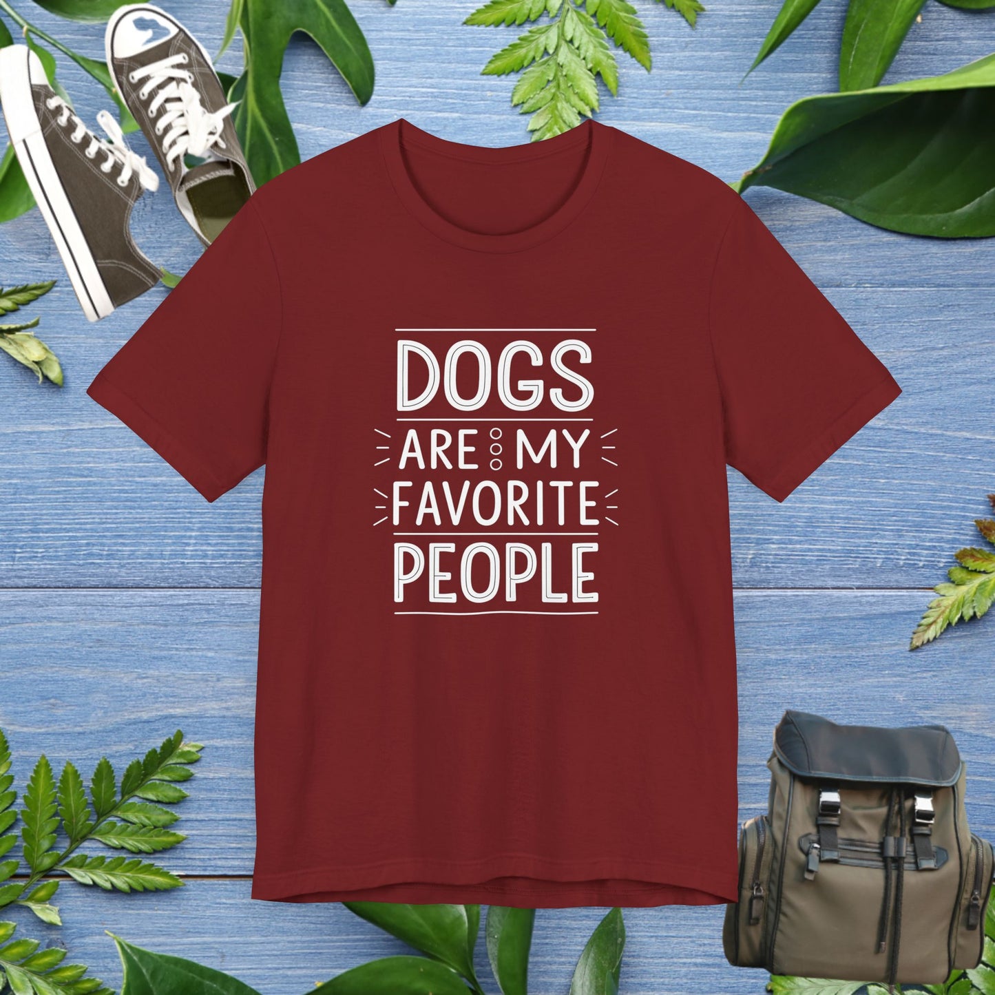 Dogs Are My Favorite People T-Shirt - furevermama