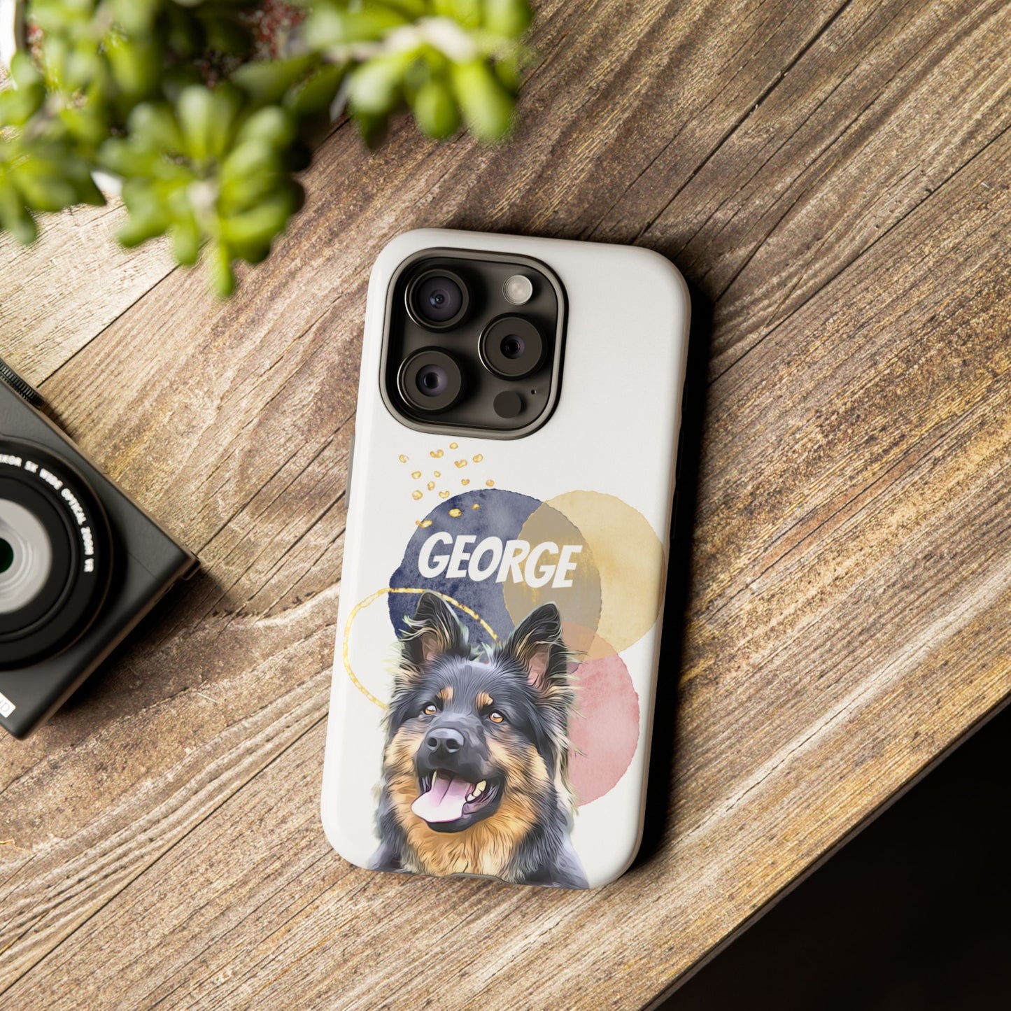 Custom Pet Portrait Phone Case, Watercolor Edition - furevermama