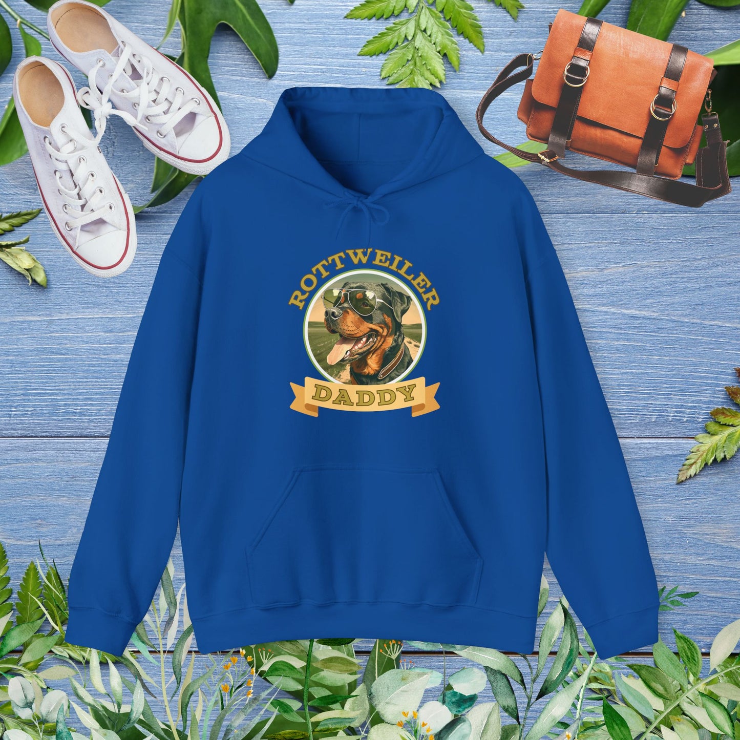 Best Rottweiler Daddy Hoodie - furevermama