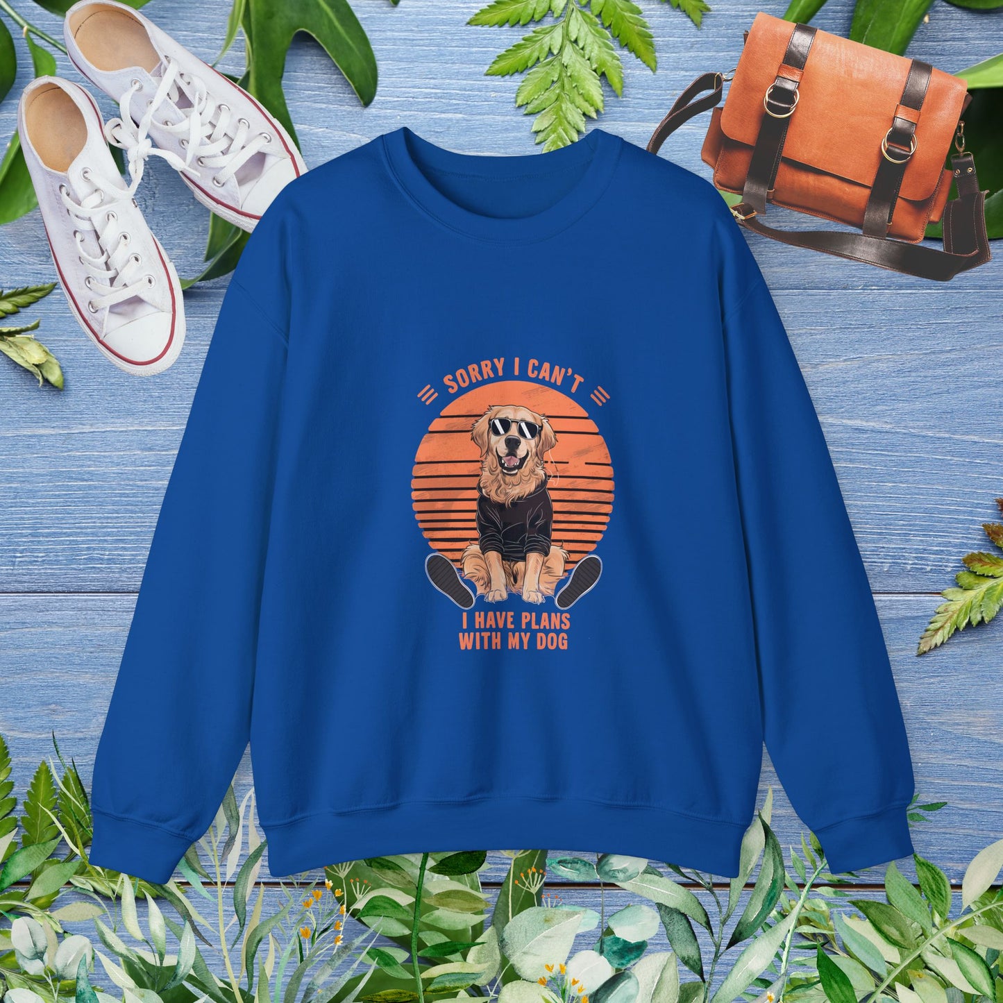 I Have Plan With My Dog Sweatshirt - furevermama