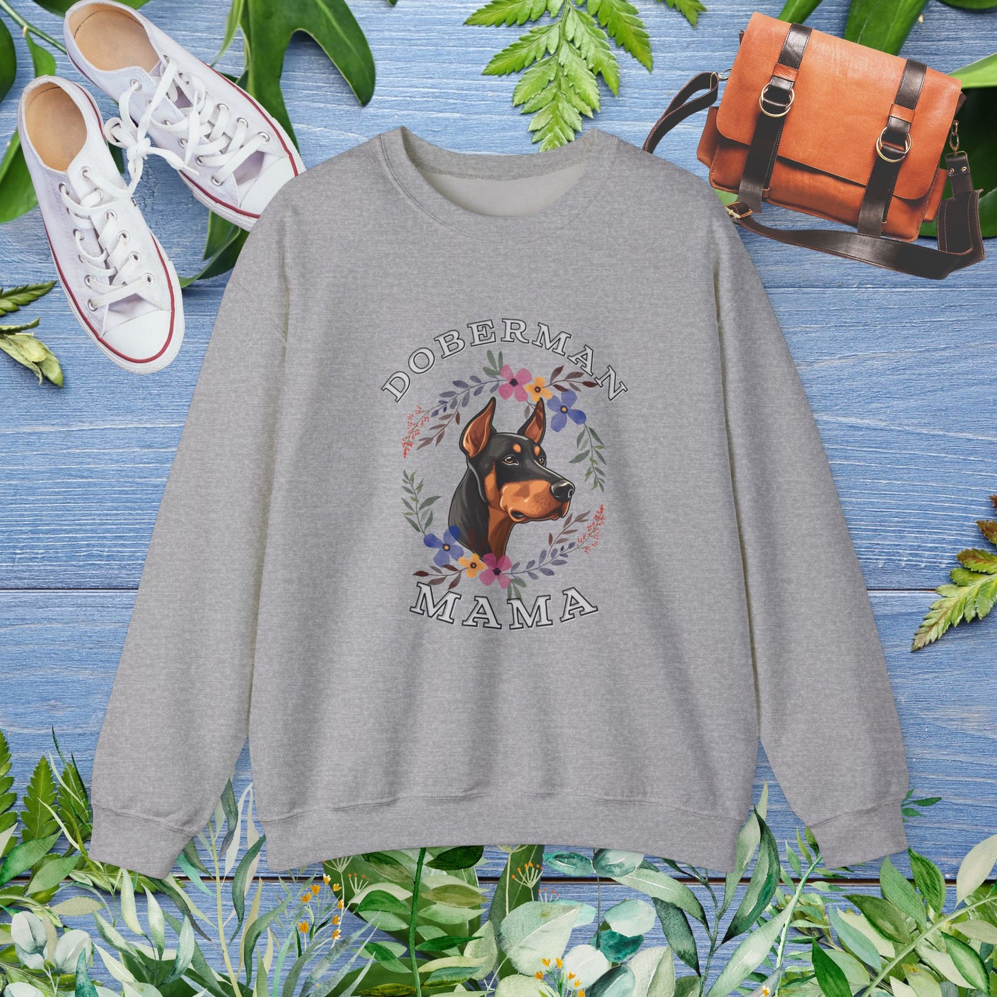 Doberman Mama Sweatshirt - furevermama