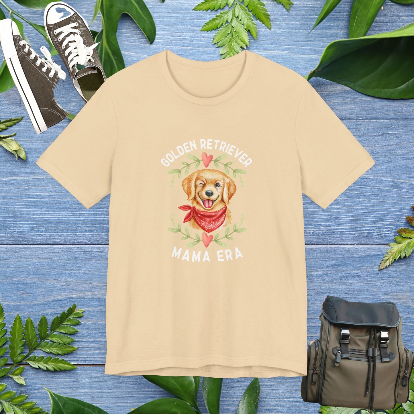 Golden Retriever MaMa Era T-Shirt - furevermama