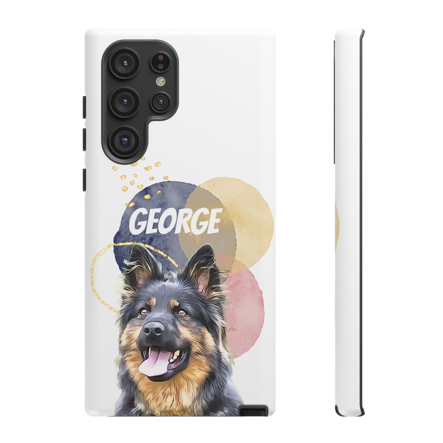 Custom Pet Portrait Phone Case, Watercolor Edition - furevermama