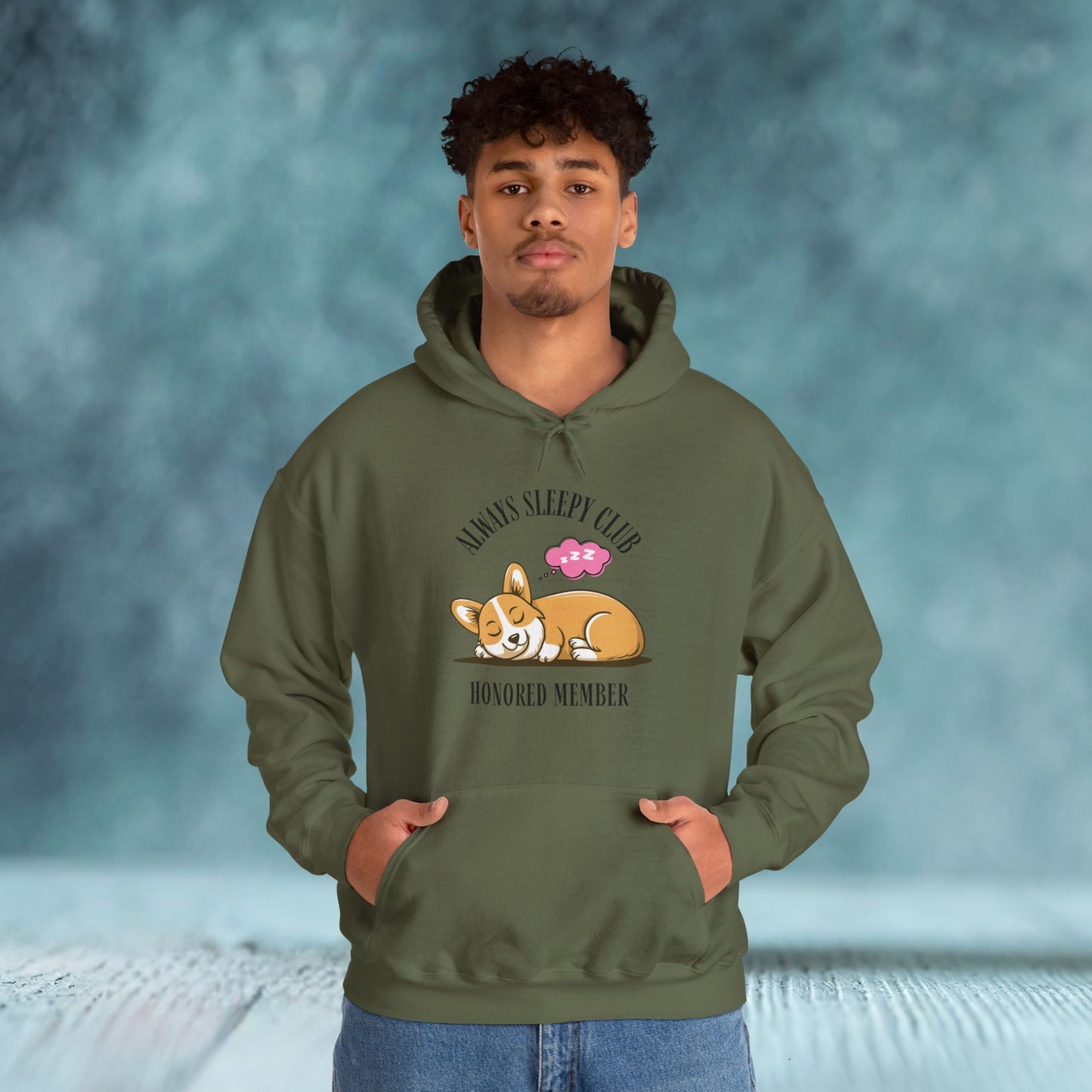 Always Sleepy Club Honored Member Unisex Hoodies - furevermama