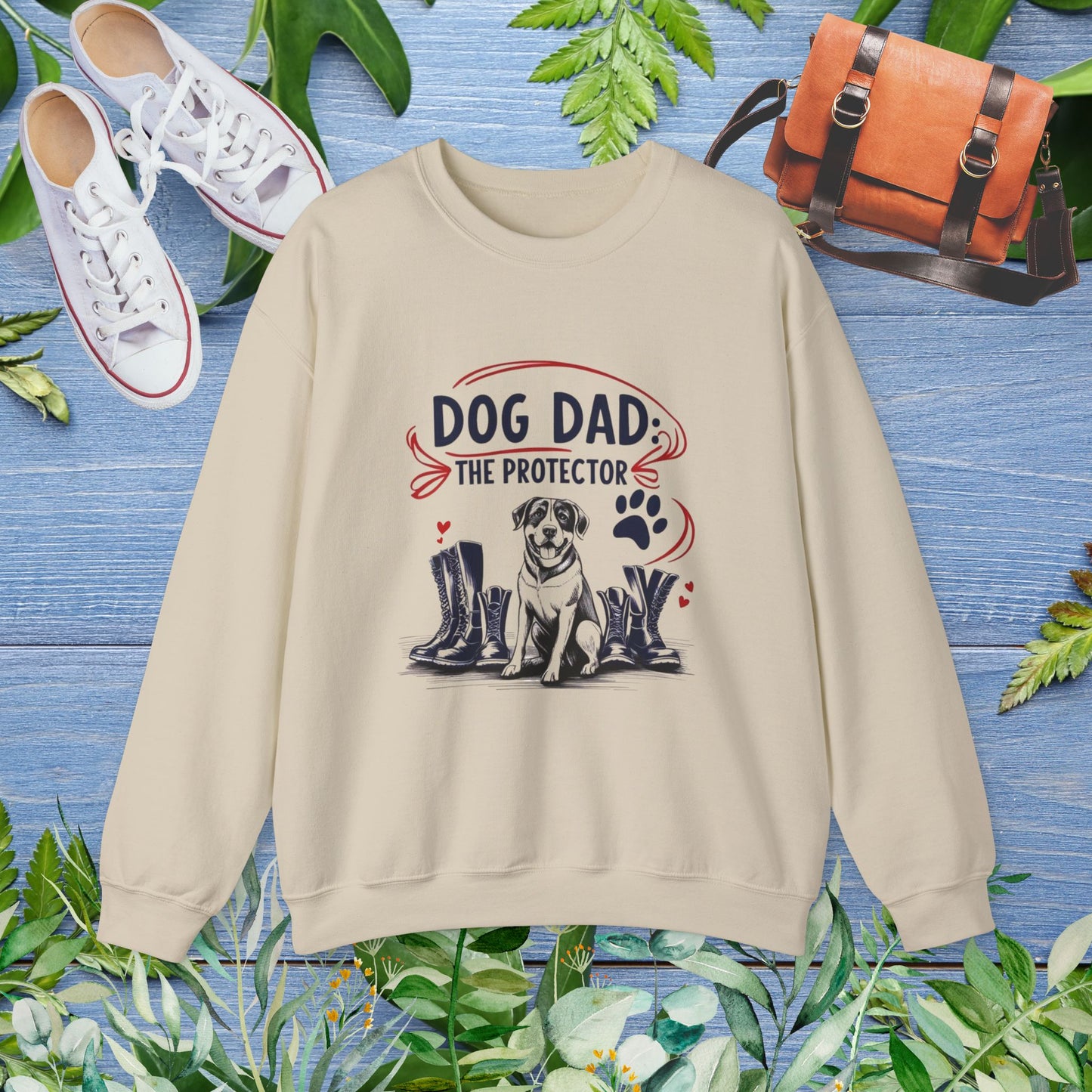 Dog Dad The Protector Sweatshirt - furevermama