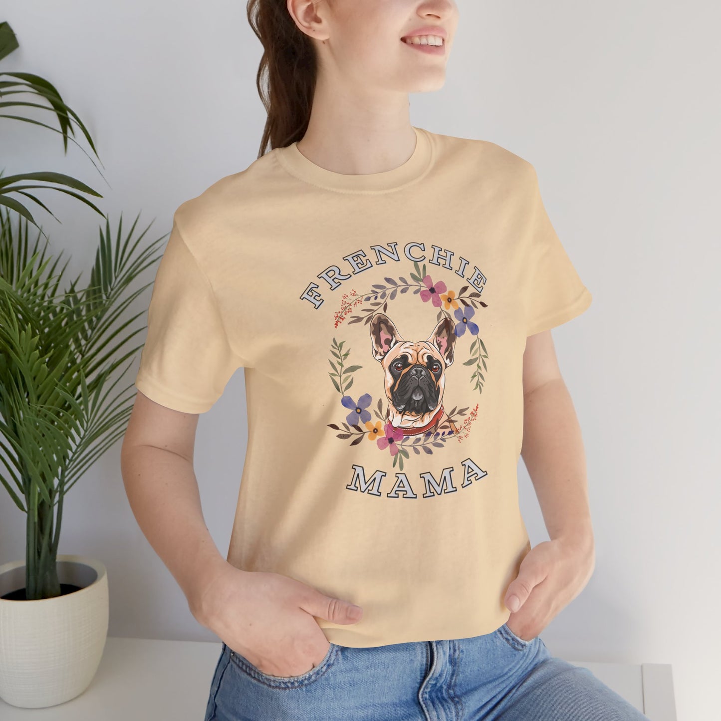 Frenchie Mama T-Shirt - furevermama