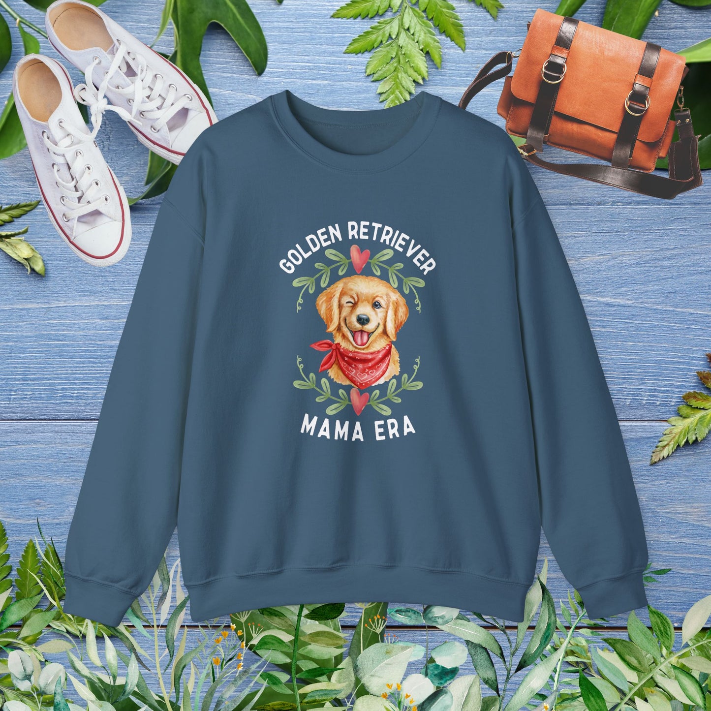 Golden Retriever Mom Era Sweatshirt - furevermama