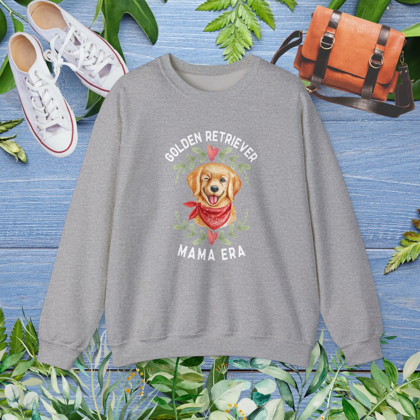 Golden Retriever Mom Era Sweatshirt - furevermama