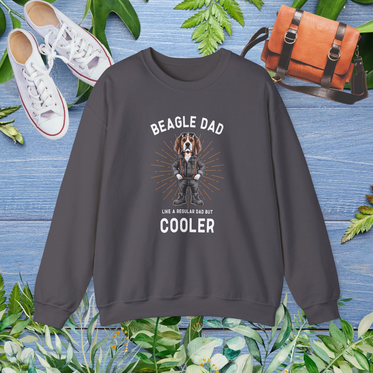 Cooler Beagle Dad Sweatshirt - furevermama