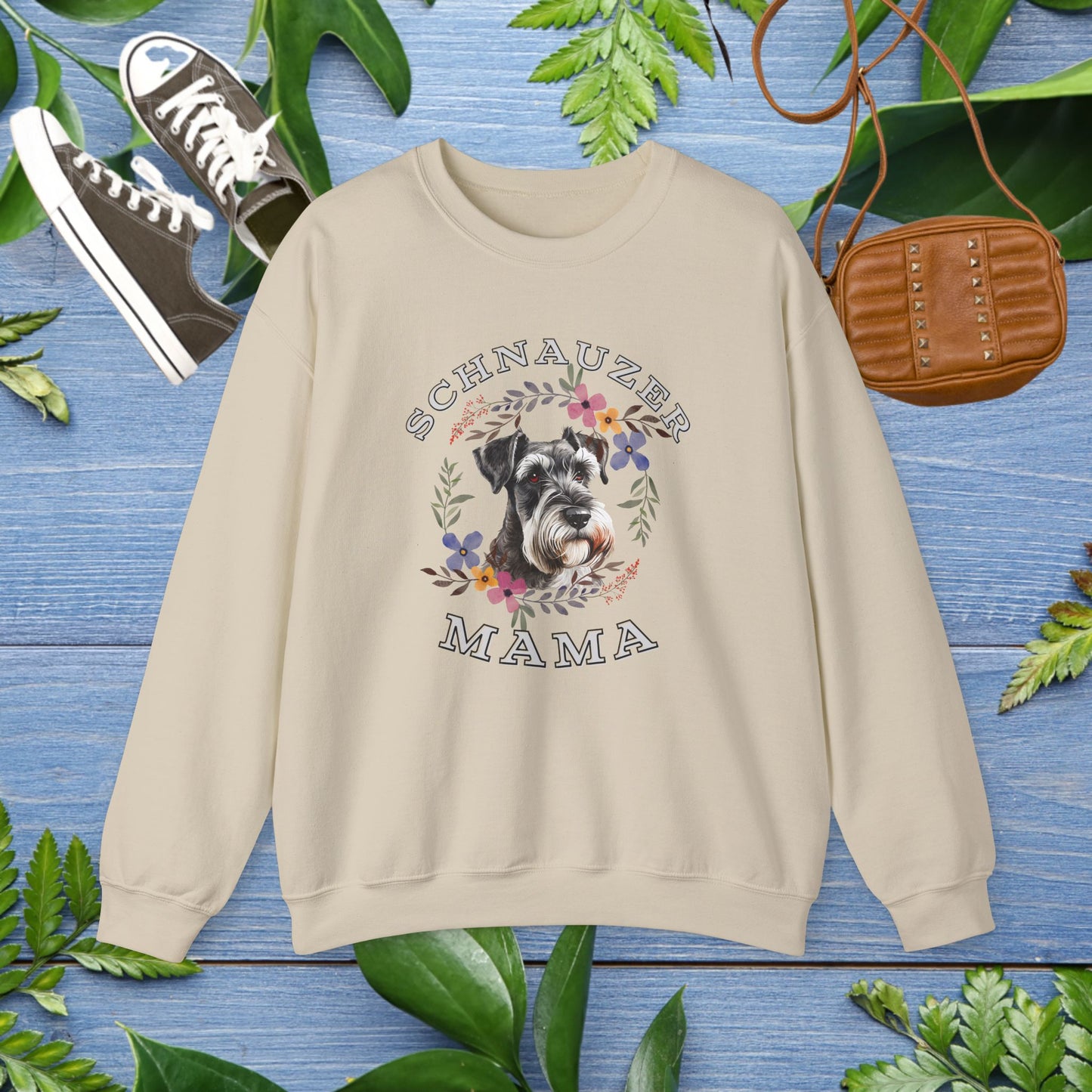 Schnauzer Mama Sweatshirt - furevermama