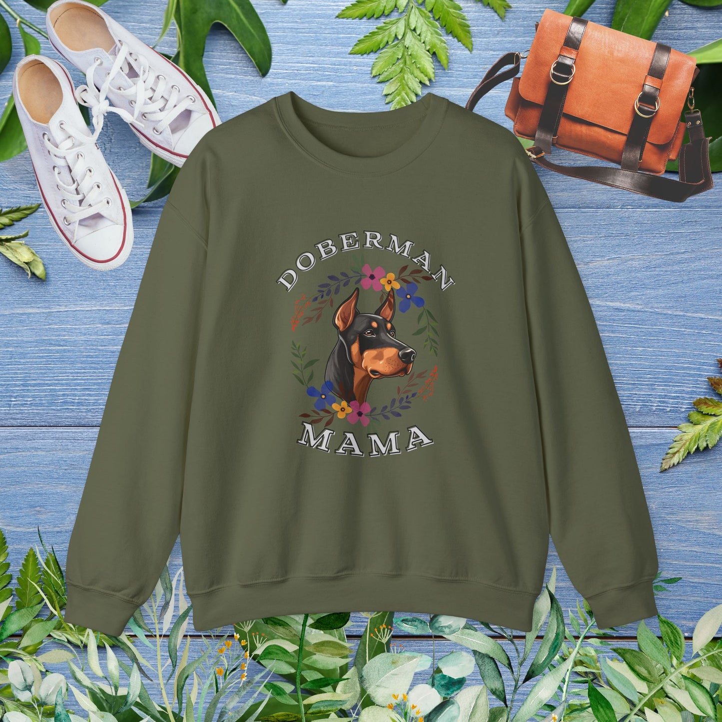 Doberman Mama Sweatshirt - furevermama