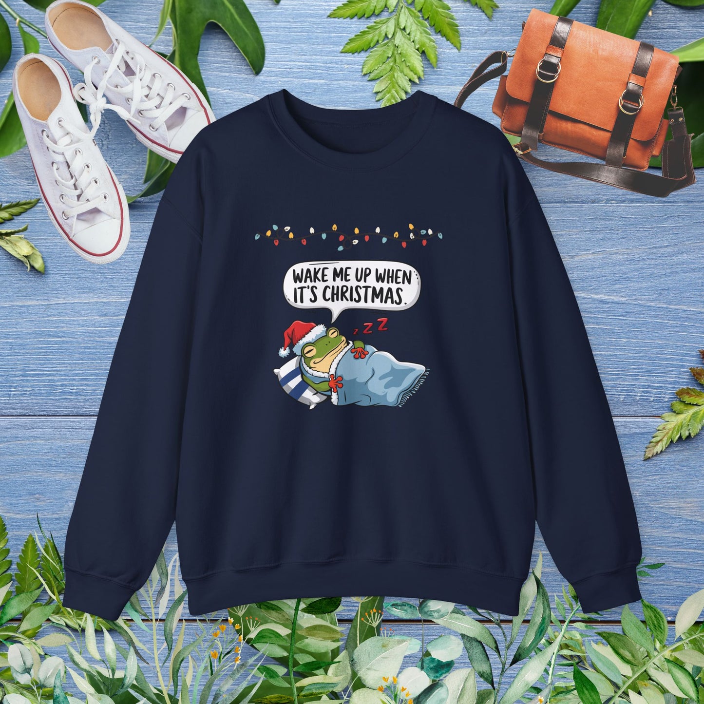 Wake Me Up When It's Christmas Unisex Sweatshirt - furevermama