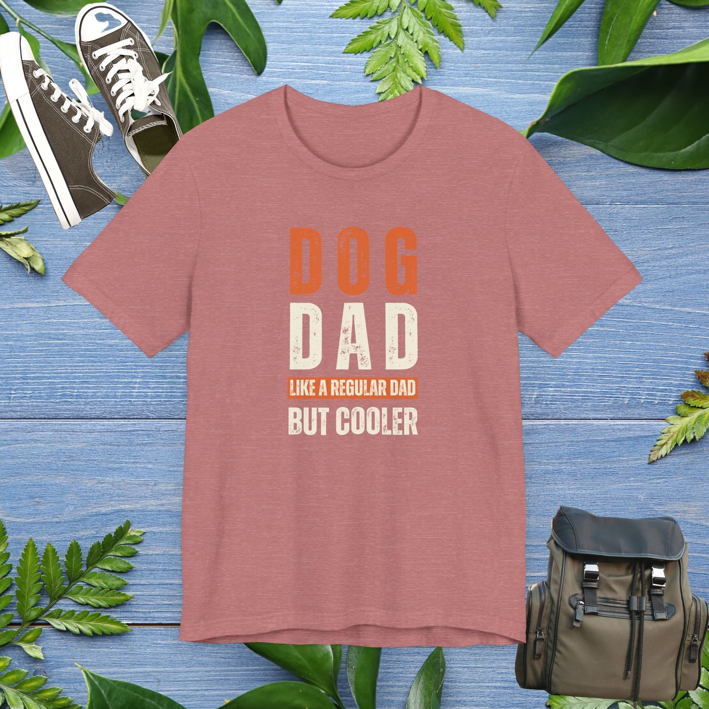 Dog Dad Is Cooler Unisex Tee - furevermama