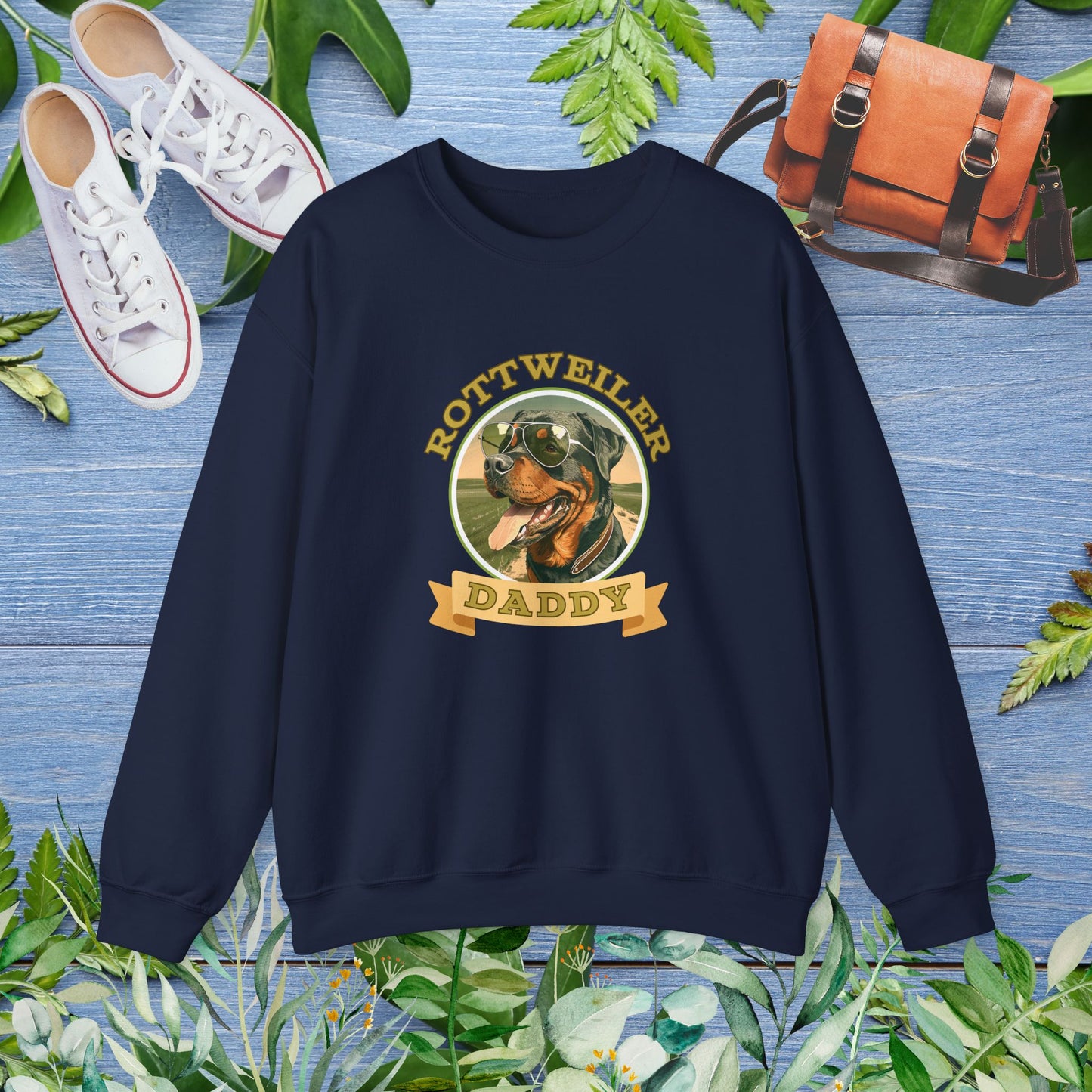 Rottweiler Daddy Sweatshirt - furevermama