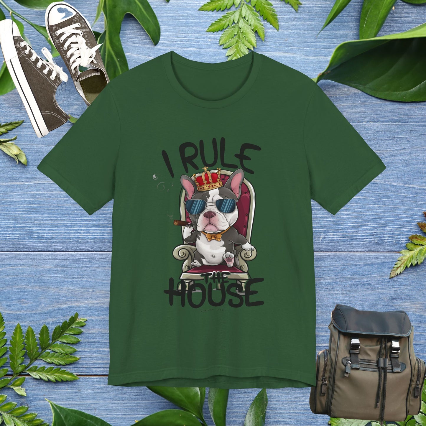 Frenchie Ruler Unisex T-Shirt - furevermama