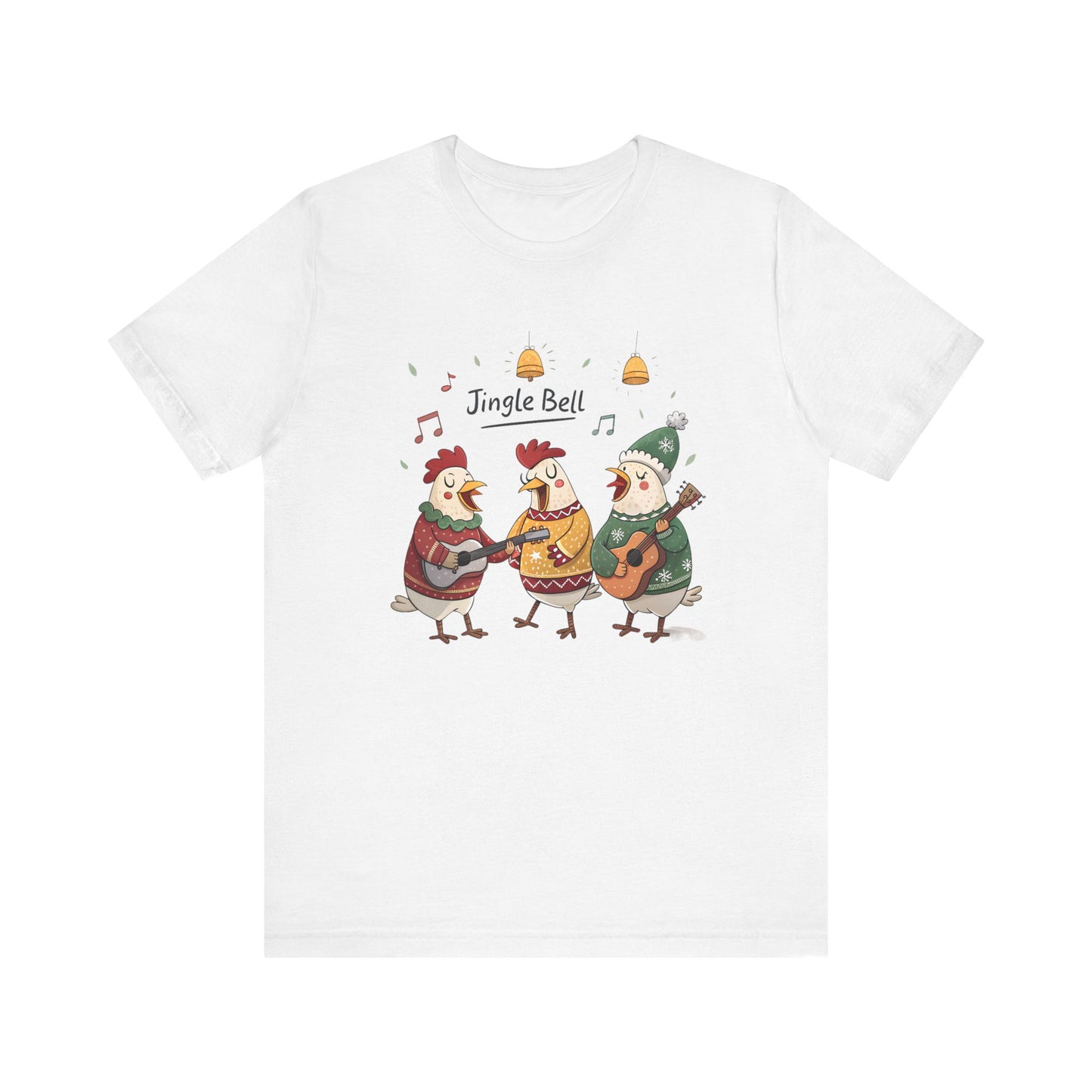 Jingle Bell Hens Unisex T-shirt - furevermama