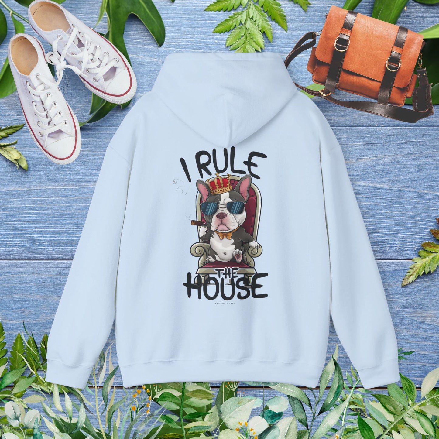 Frenchie Ruler Unisex Hoodie - furevermama