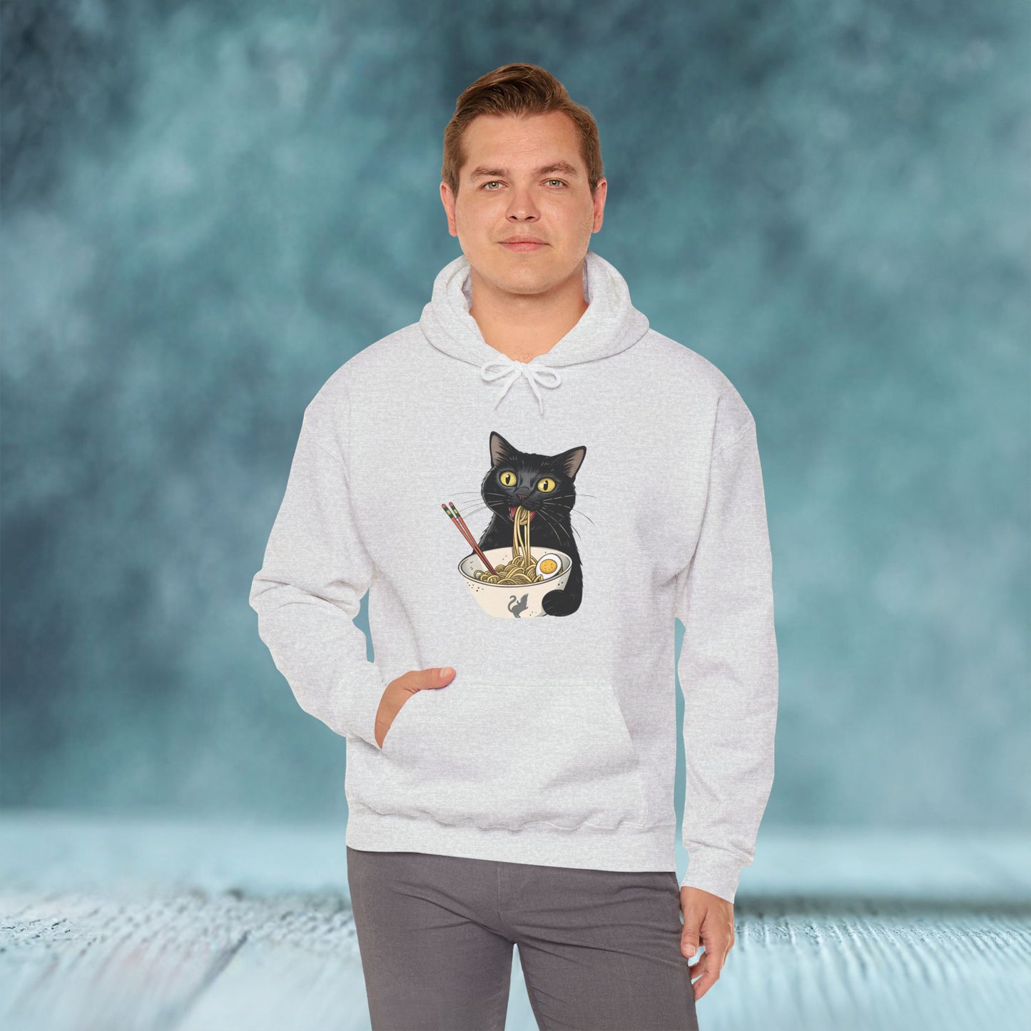 Cat Eating My Ramen Unisex Hoodie - furevermama