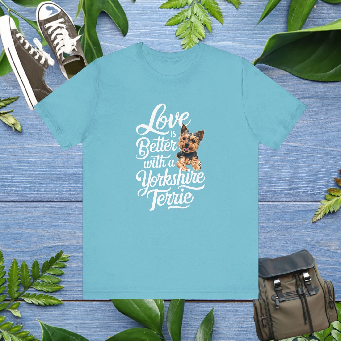 Life Is Better With A Terrie Yorkshire Unisex T-Shirt - furevermama