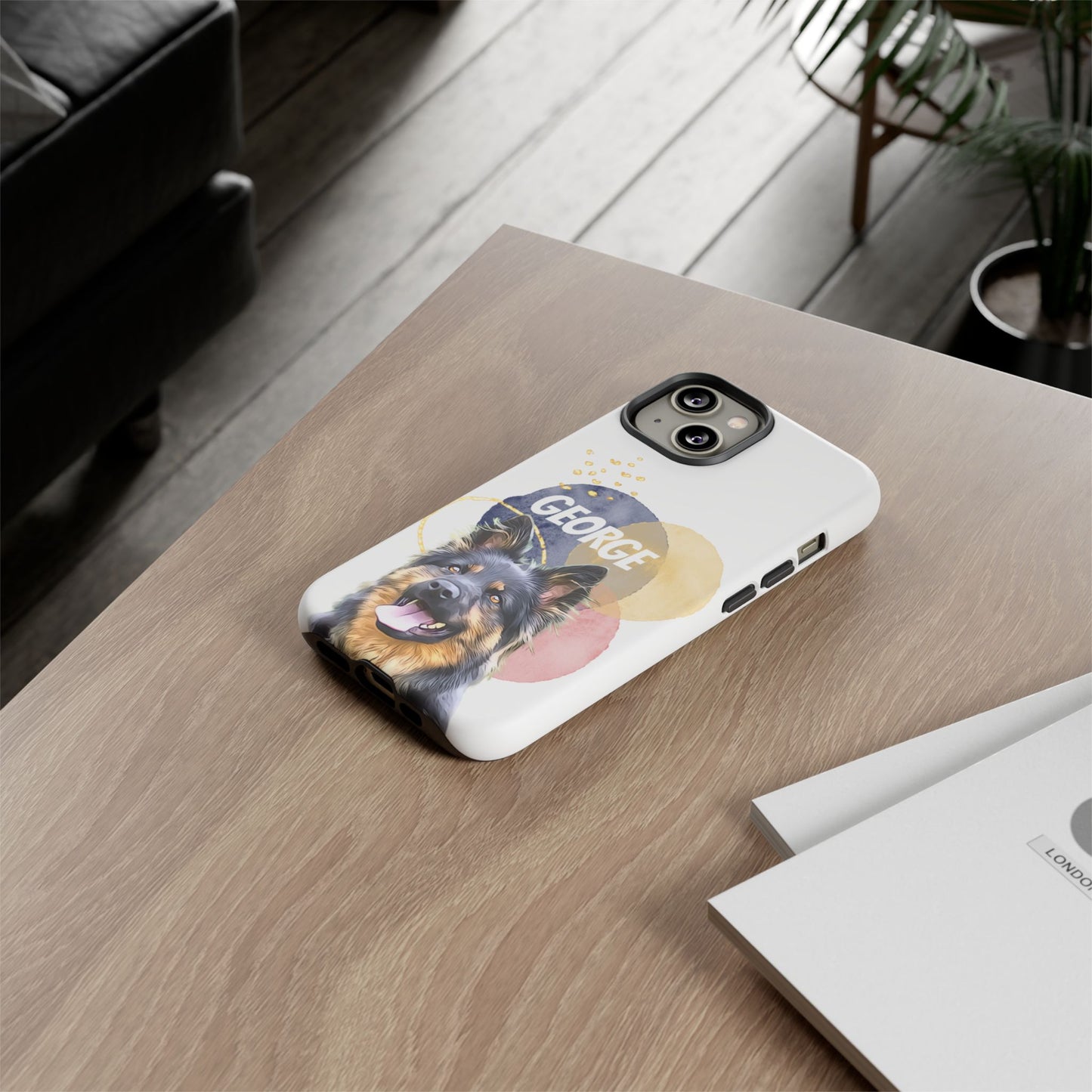 Custom Pet Portrait Phone Case, Watercolor Edition - furevermama