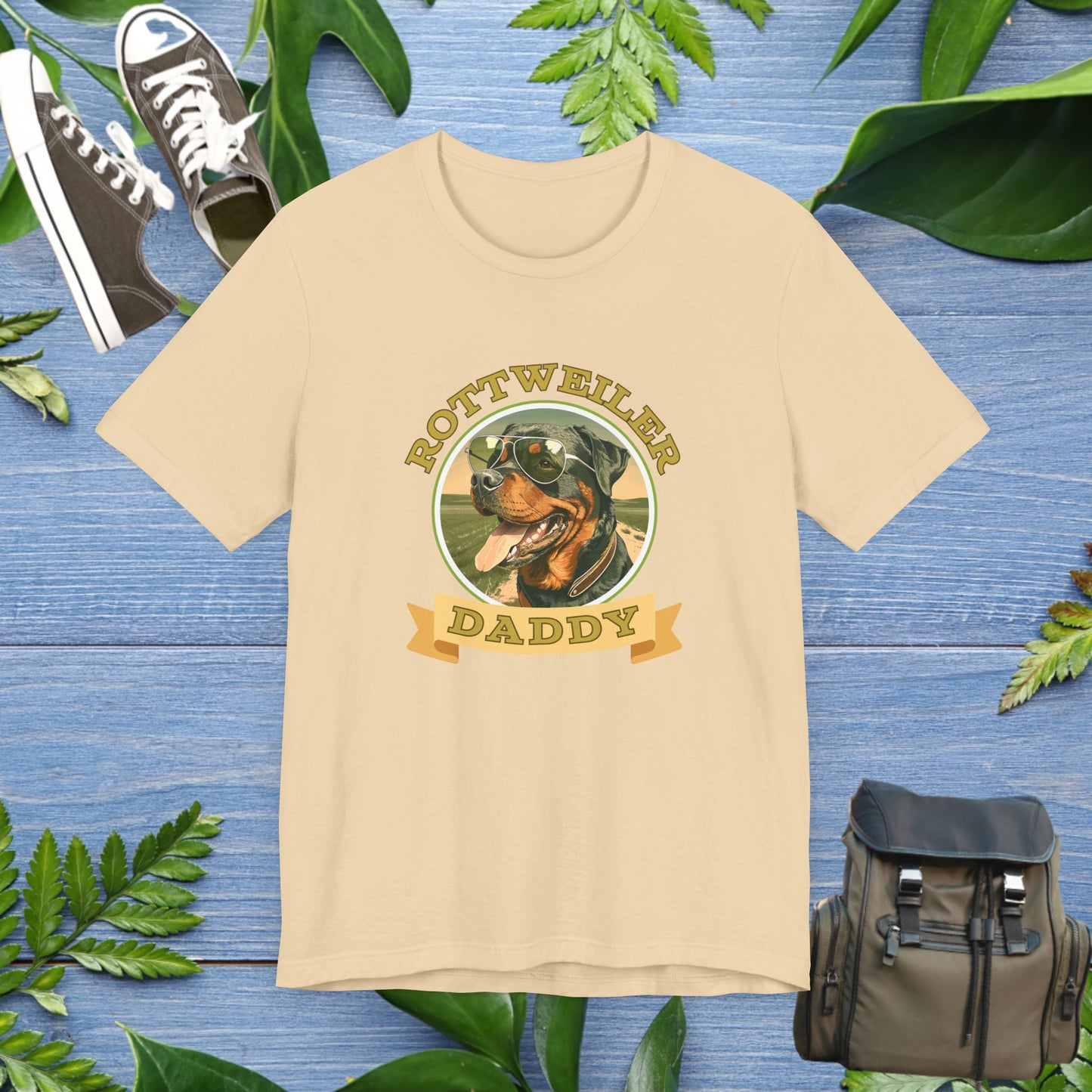 Best Rottweiler Daddy T-Shirt - furevermama