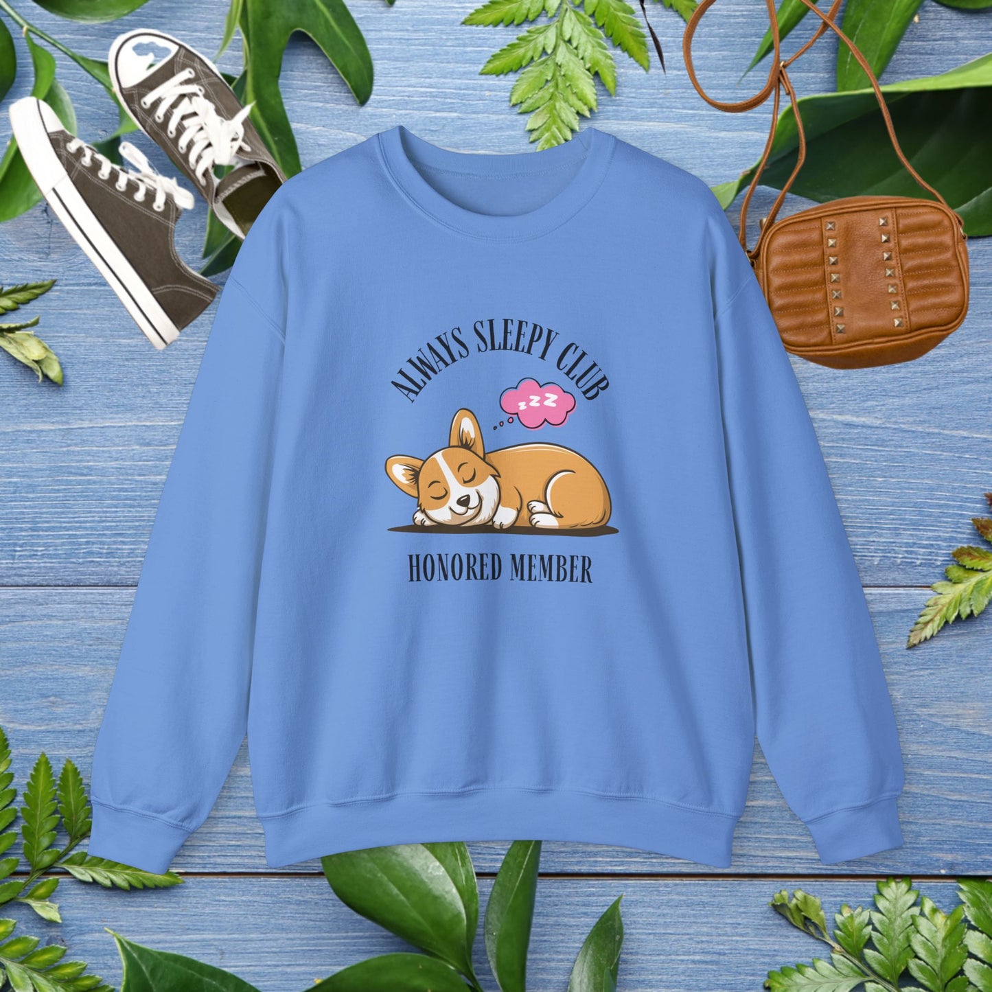 Always Sleepy Club Honored Member Unisex Sweatshirt - furevermama